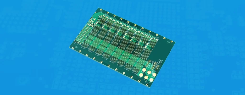 5G technology PCB with high-frequency laminate material for mmWave applications