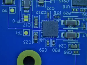 IPC Class 3 PCB assembly entering automated deionized water cleaning system to achieve