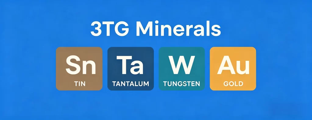3TG conflict minerals guide for PCB manufacturers and assemblies - tin tantalum tungsten gold sourcing compliance