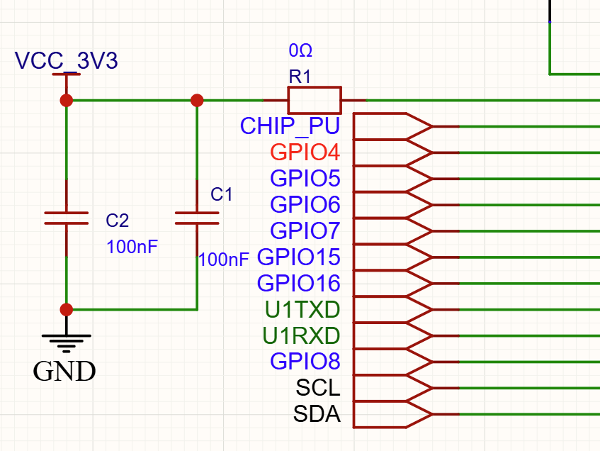 Adding Power and GND nets in PCB schematics