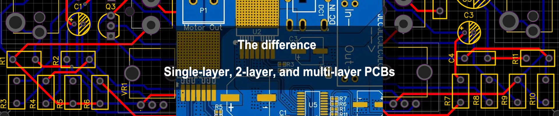 How to understand the difference between 2 layer and multi layer PCB